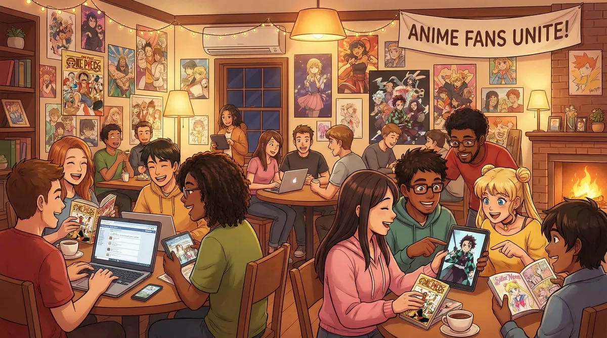 粉丝聚会交流现场——3d同人动漫社区活动